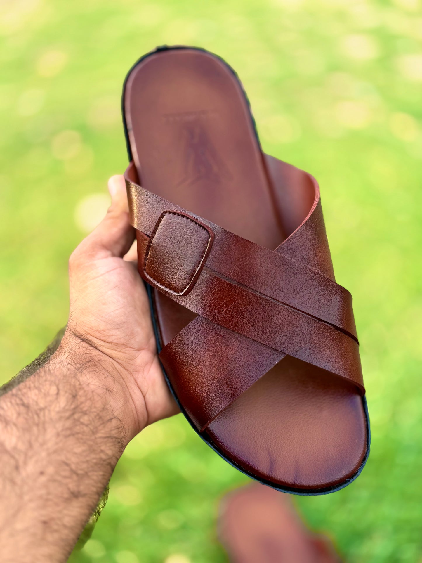 WEARFIT LEATHER SLIPPER 027