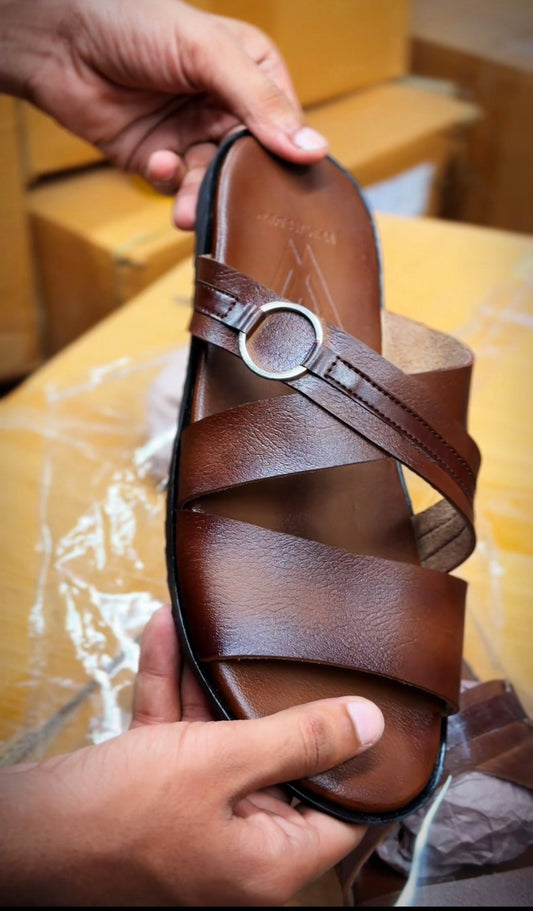 PURE LEATHER HANDMADE RING