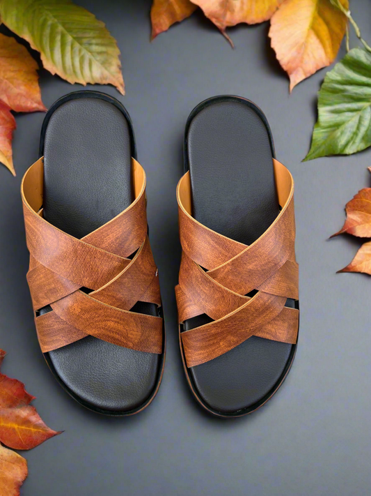Cross Straps Handmade slipper