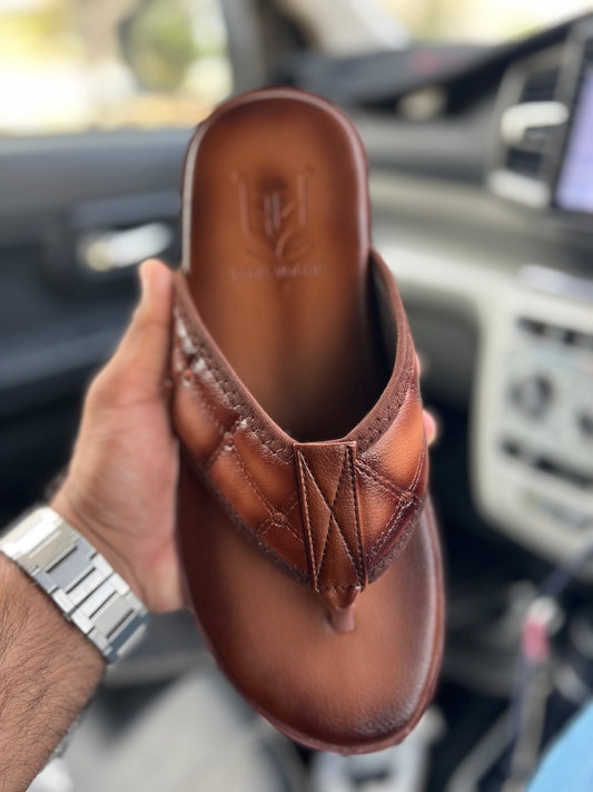 MOTLY BROWN QUILTED