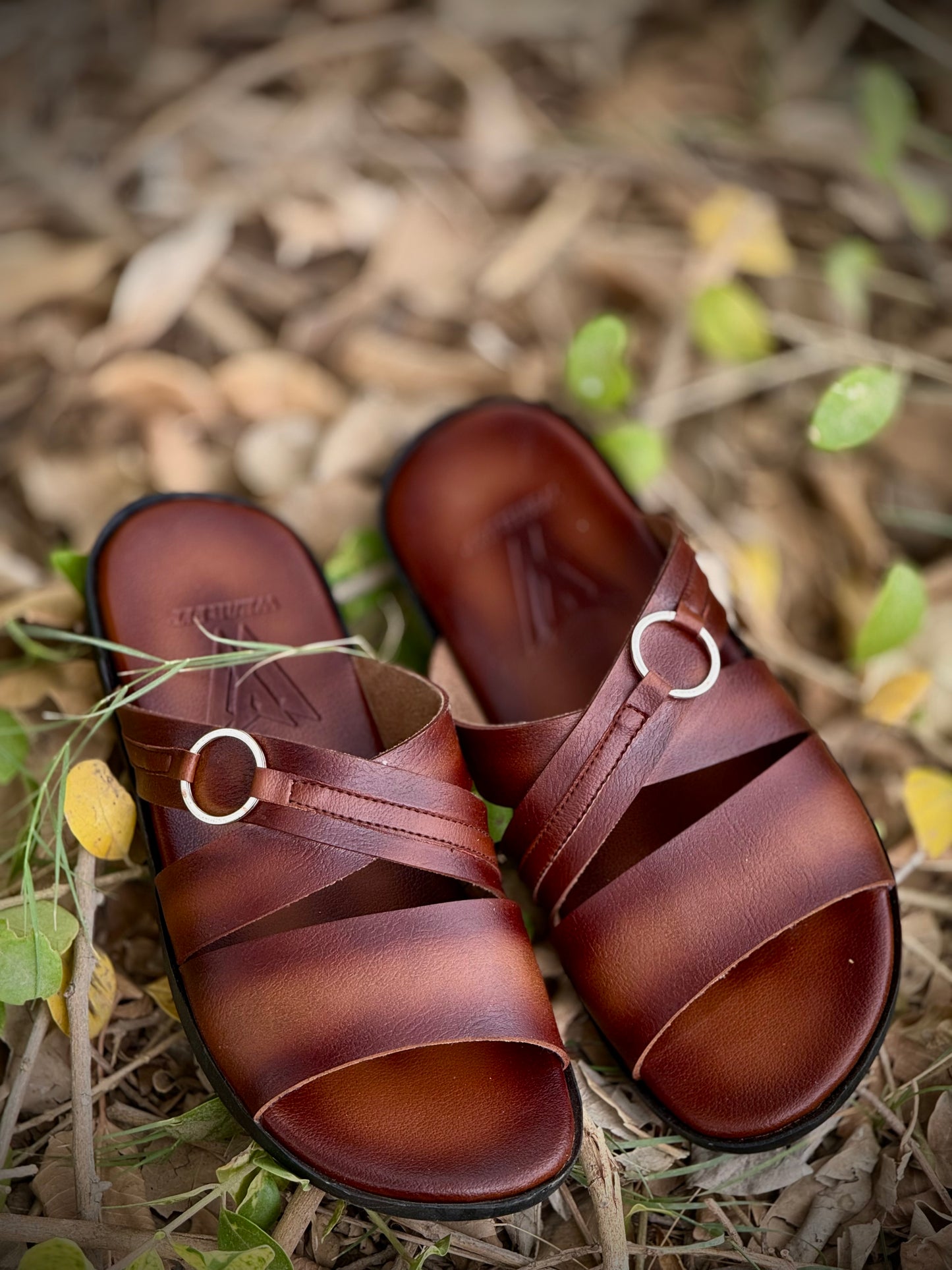 PURE LEATHER HANDMADE RING