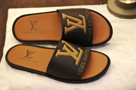 LV NEW MENS SLIPPERS