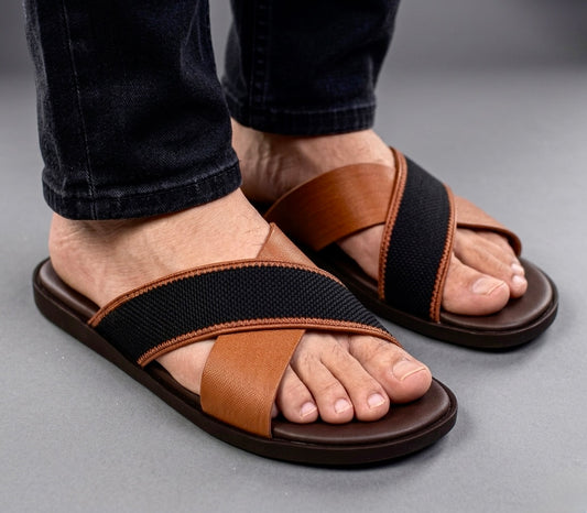 CROSS BELT SLIPPER
