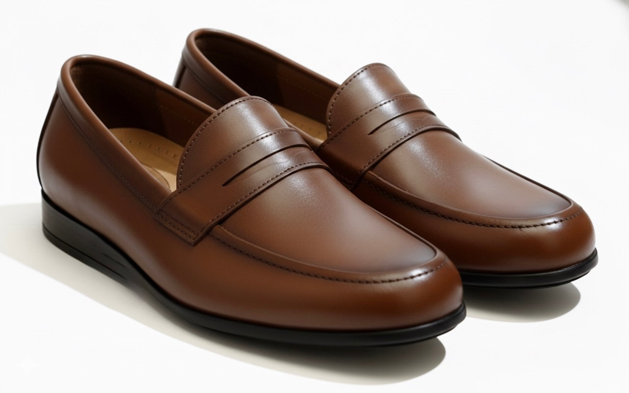 Leather Shoes | Wrinke Free Medicated Cusion | Aniline Leather