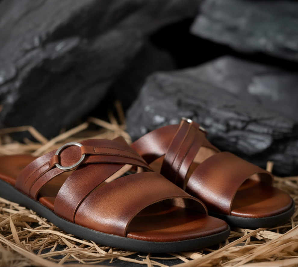 PURE LEATHER HANDMADE RING