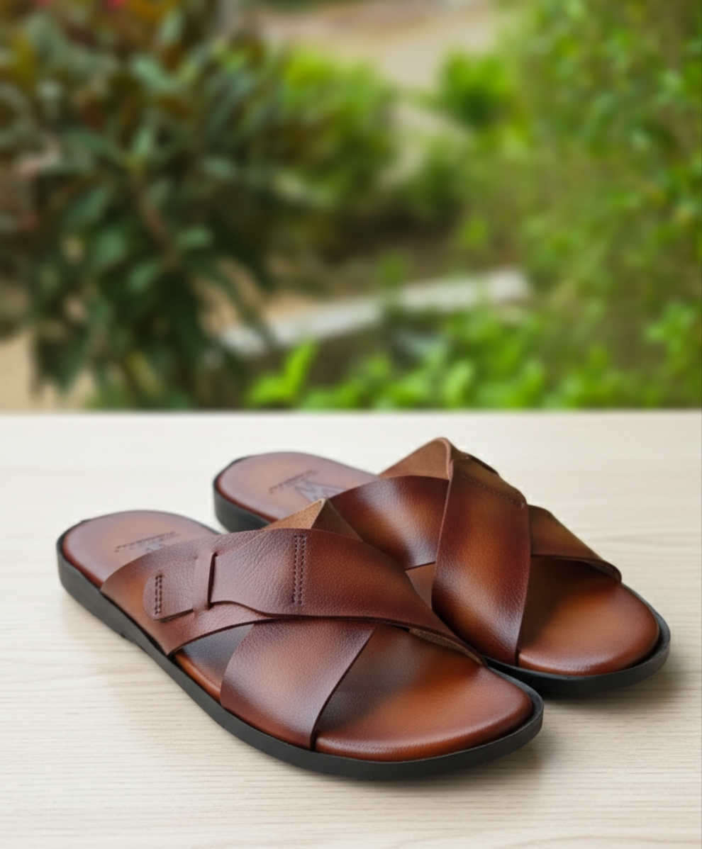 LEATHER CROSS BELT WARM