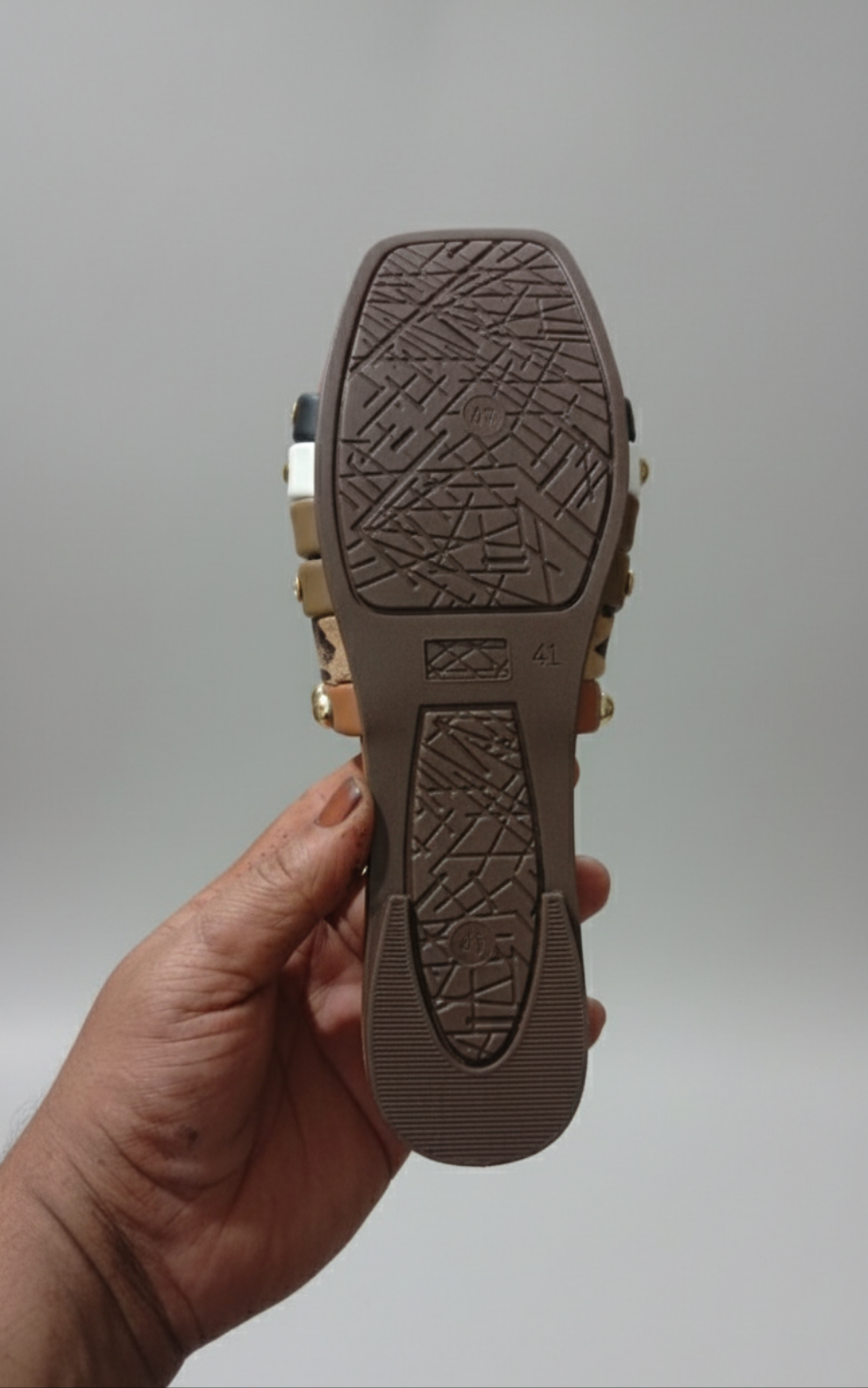 STUDDED SLIPPERS WF-01