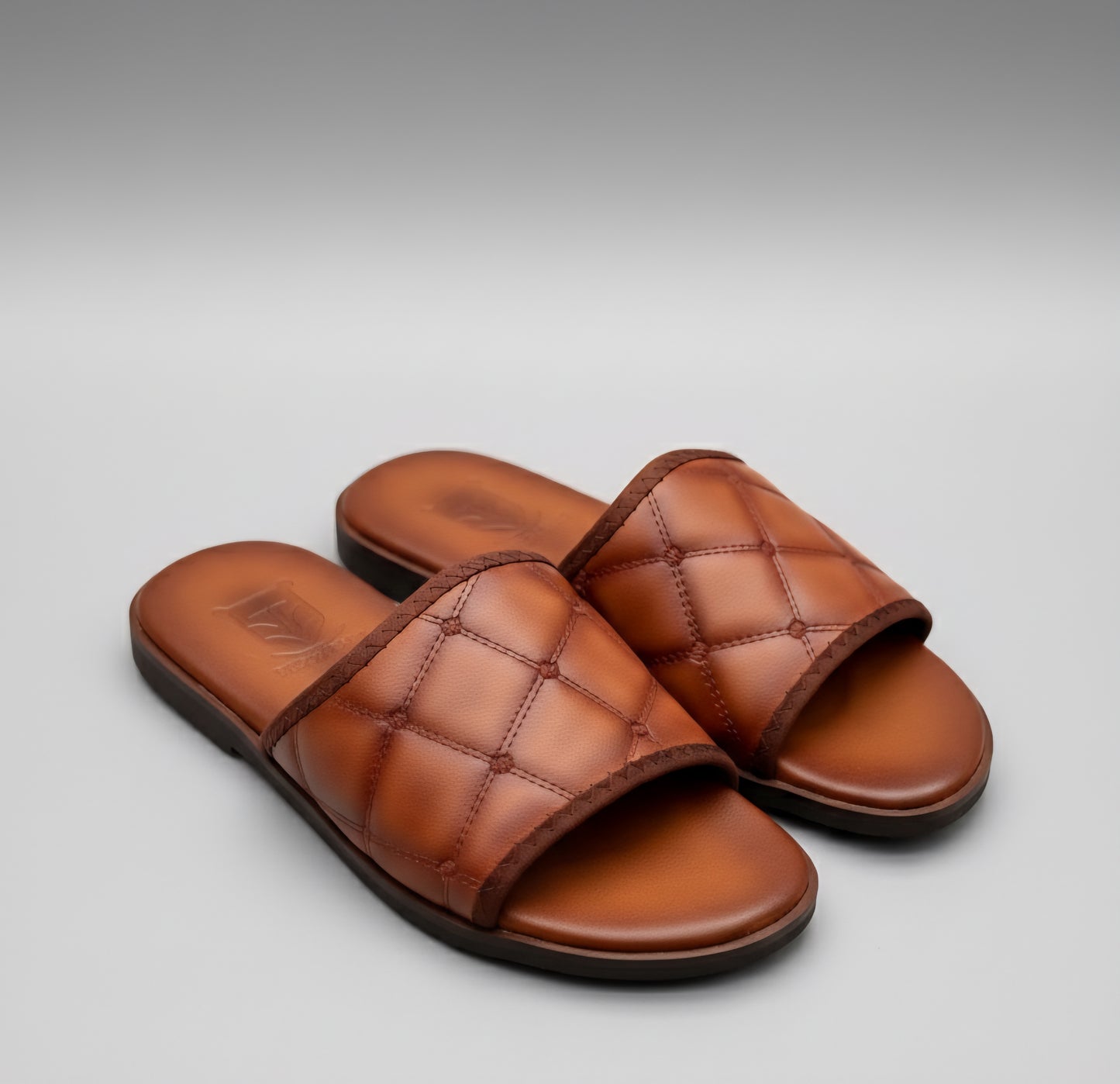 Extreme Comfort Padded Leather Slippers
