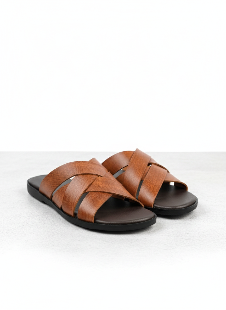 Cross Straps Handmade slipper