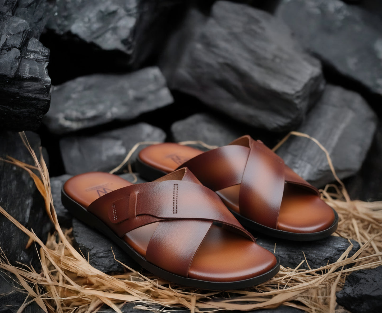 LEATHER CROSS BELT WARM