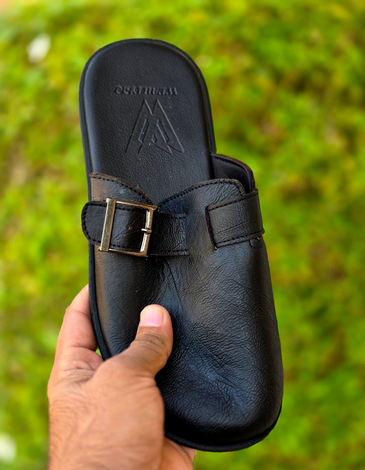 Mules | Premium Grain Leather Slip-On